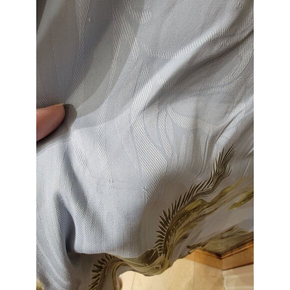 Tommy Bahama Mens Hawaiian Aloha Shirt Floral Print Button-Down Short Sleeve Sil - Picture 5 of 10